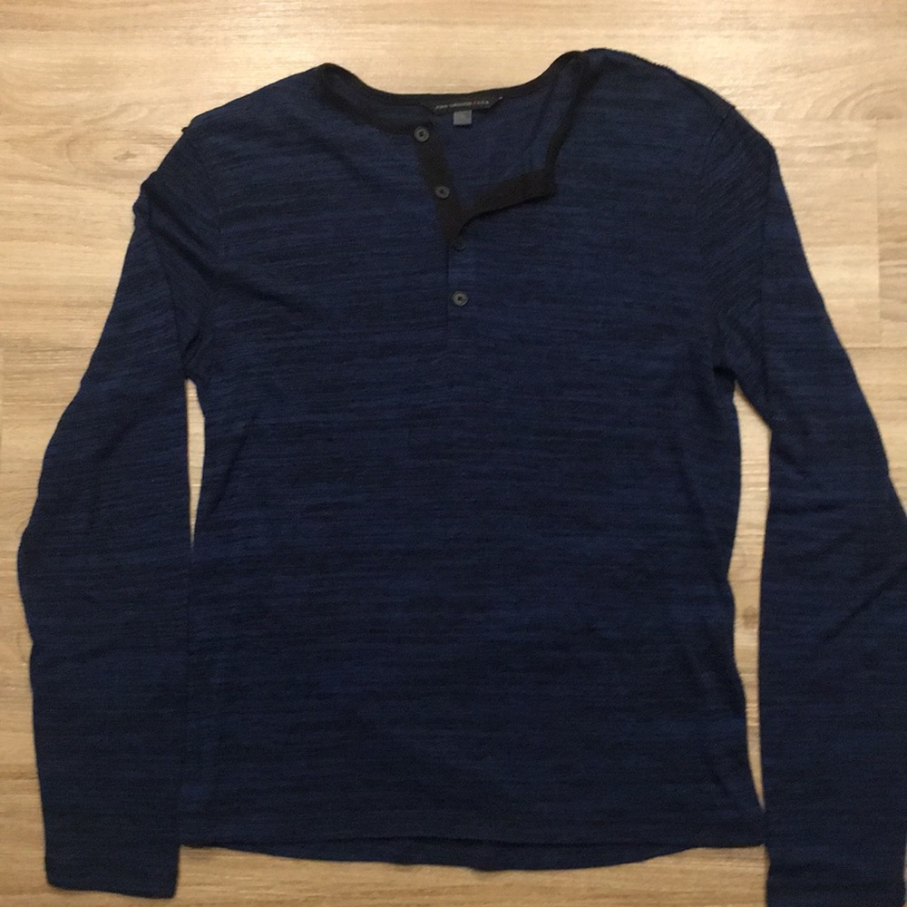 John Varvatos long sleeve henley